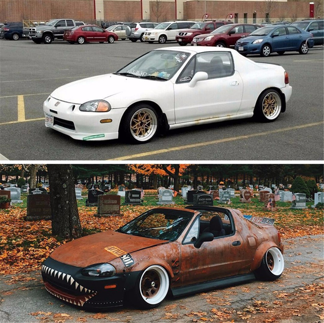 国内少见的本田双门敞篷跑车改装案例