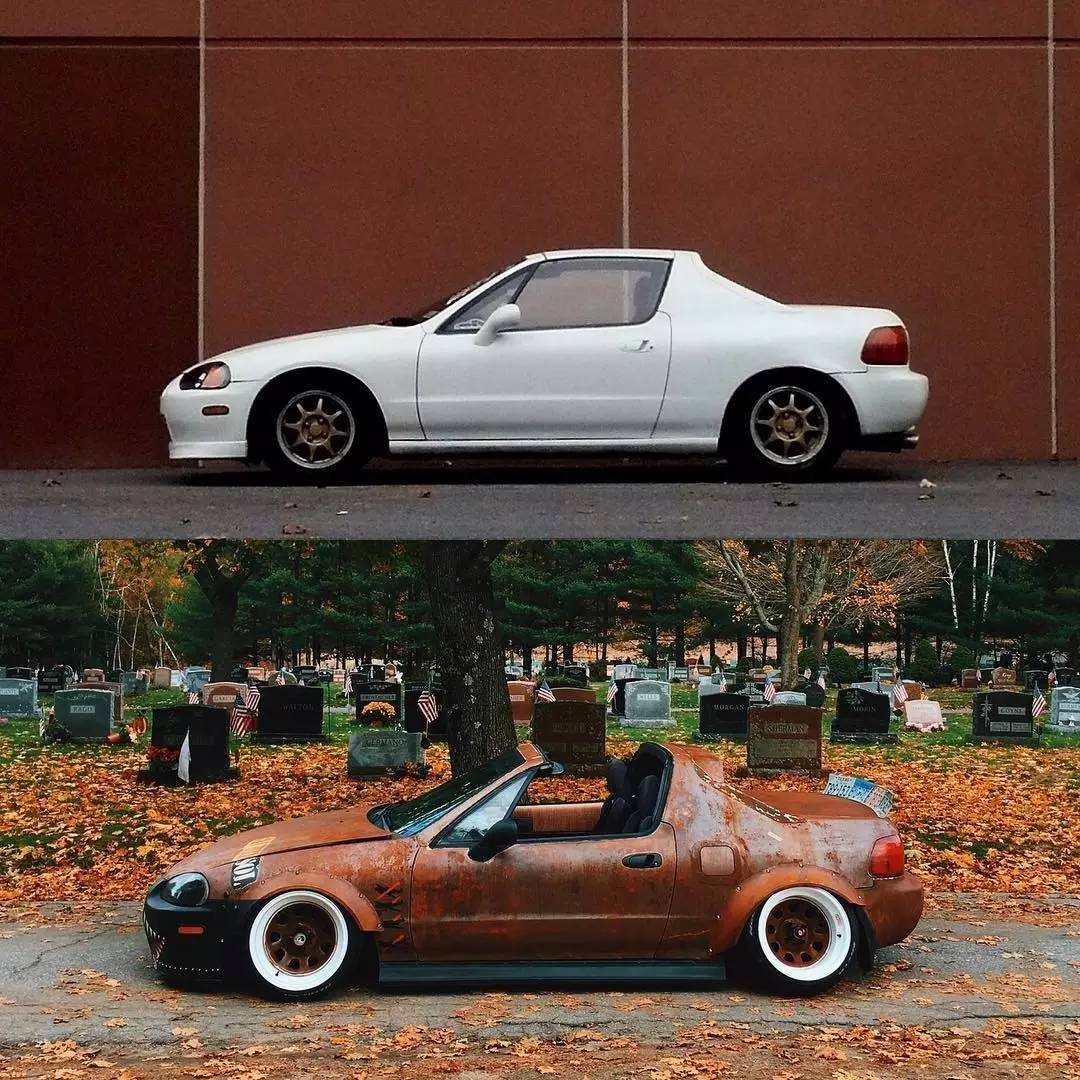 国内少见的本田双门敞篷跑车改装案例