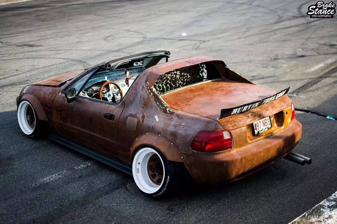 国内少见的本田双门敞篷跑车改装案例