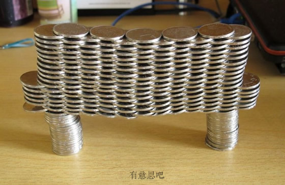 高手在民间：浙大力学哥垒硬币，简直是神一样的存在！