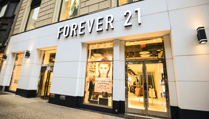 在54万家公司中 Forever 21成为雇主品牌金酸