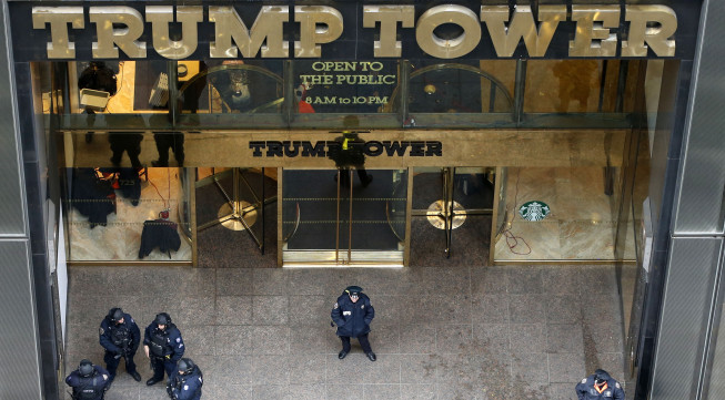 特朗普大楼豪华公寓配套特勤安保 房价却比年