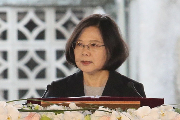  蔡英文。（图片来源：台湾《联合报》）