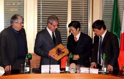 中国民营企业考察团访问意大利 多位政要欢迎