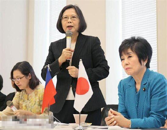 蔡英文当局上台以来,其“联美日抗大陆”的战略思路早已昭然若揭。(台媒图)