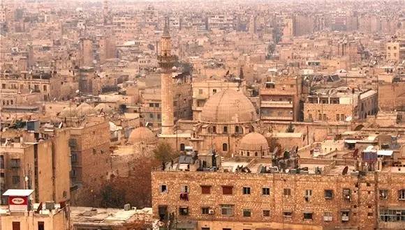 △2009年，俯瞰阿勒颇老城