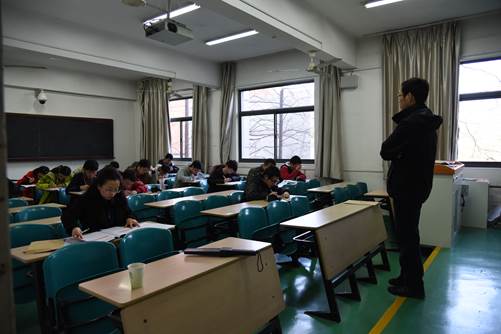 我校2016年下半年大学英语四六级考试顺利完