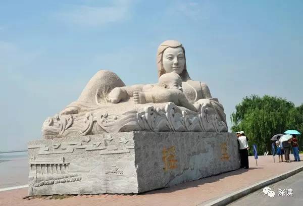 山东滨州“摇篮”雕塑高仿兰州“黄河母亲”雕塑