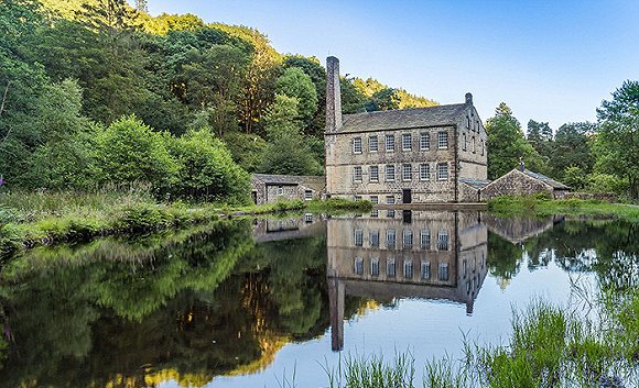 Hardcastle Crags，Gibson Mill。