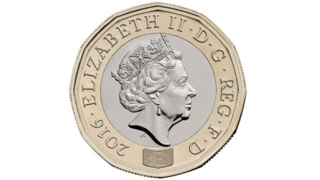 英国将推出新款一英镑硬币 12边形设计含特殊