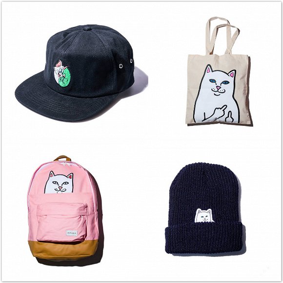 【是日美好事物】中指猫RIPNDIP限定系列很