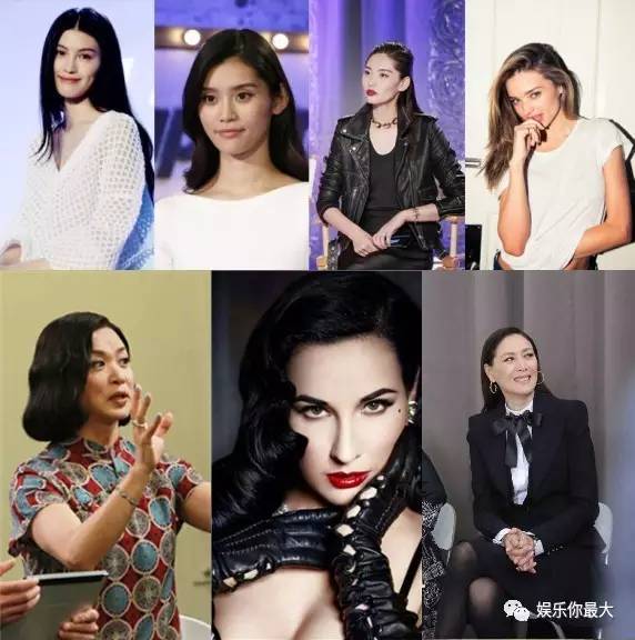 miranda kerr,何穗,奚梦瑶,陈碧舸等众多在模特圈中相当有分量的人物
