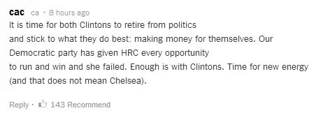 希拉里要选纽约市长? 媒体称是她支持者一厢情愿