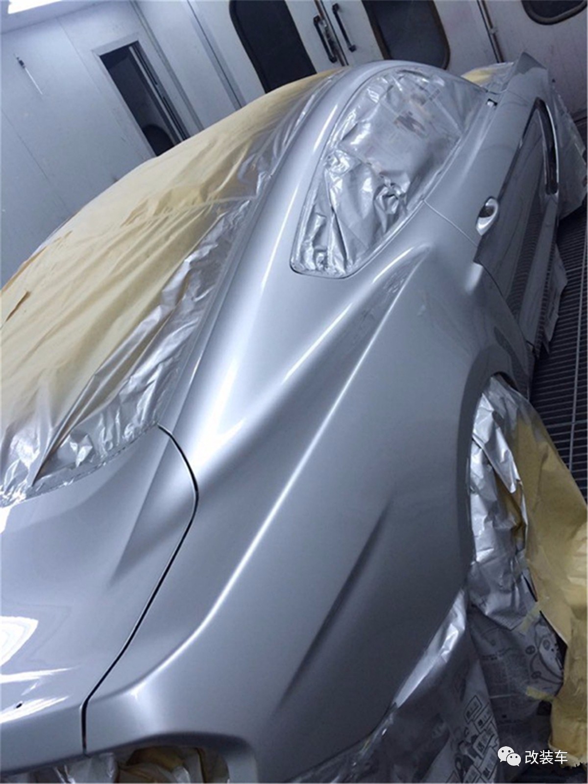全国首台移植V8引擎的福特野马