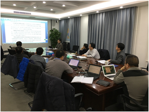 牛之俊副局长听取《中国地震监测发展设计纲要