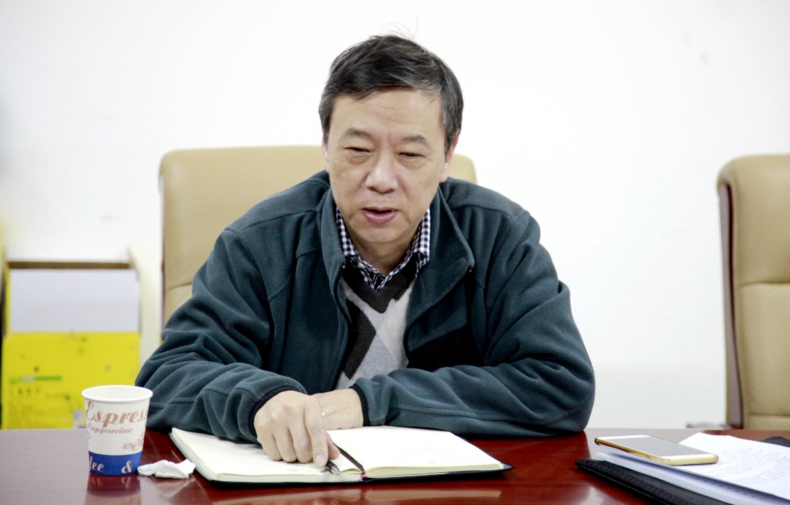 向东副书记参加化学与材料科学学院领导班子民