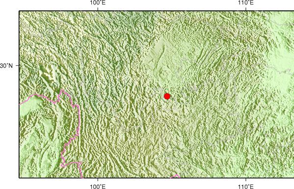 1月15日19时29分四川宜宾市筠连县发生3.4级地震