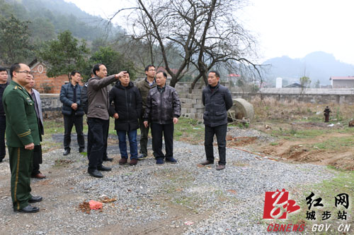 刘继为 杨建言 肖荣博)1月16日下午,湖南省城步县委副书记,县长杨博理