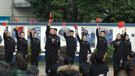 福州市局公安文化基层行走进玉田派出所|派出