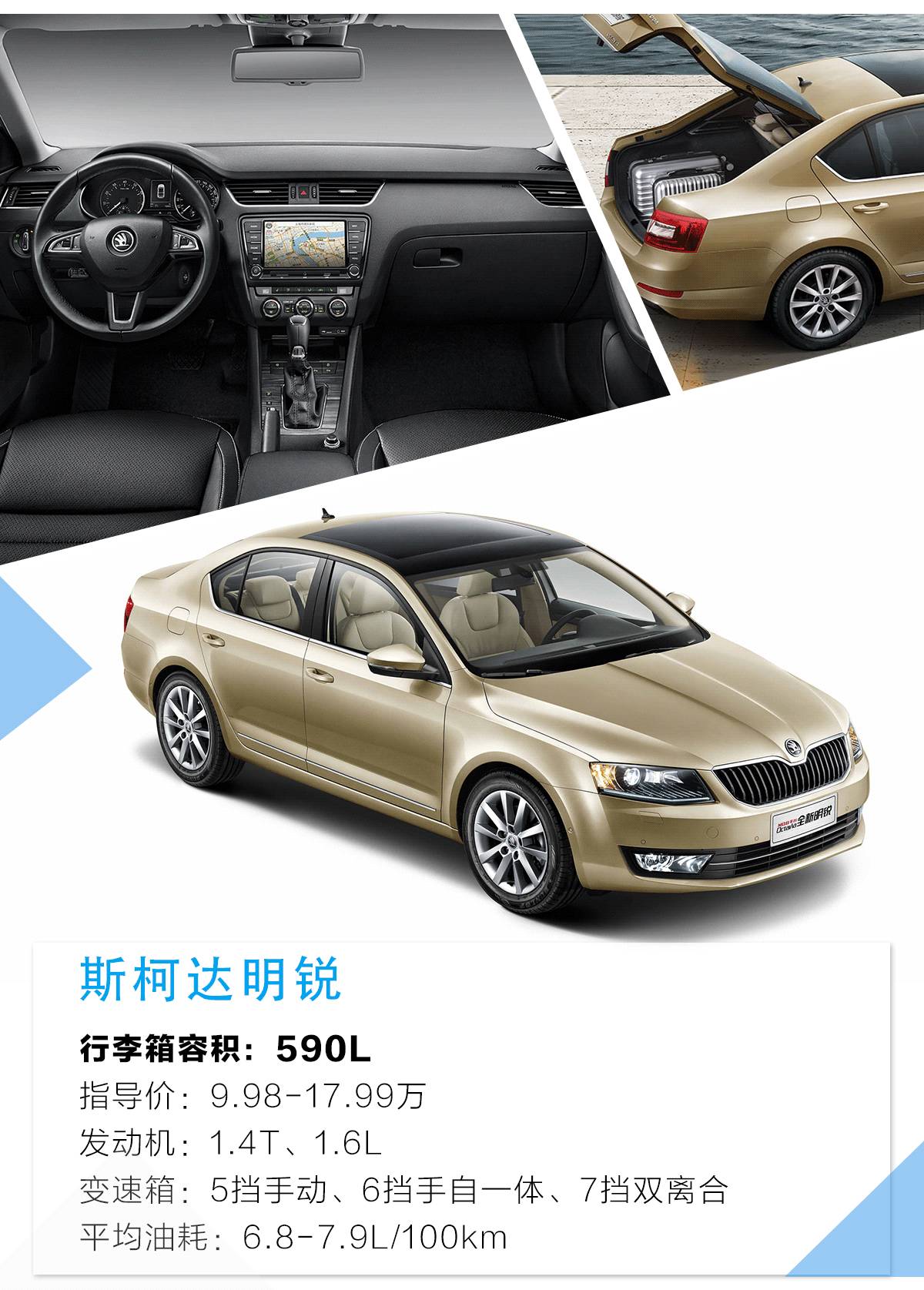 15万内的合资轿车,这几款的行李箱很能装!