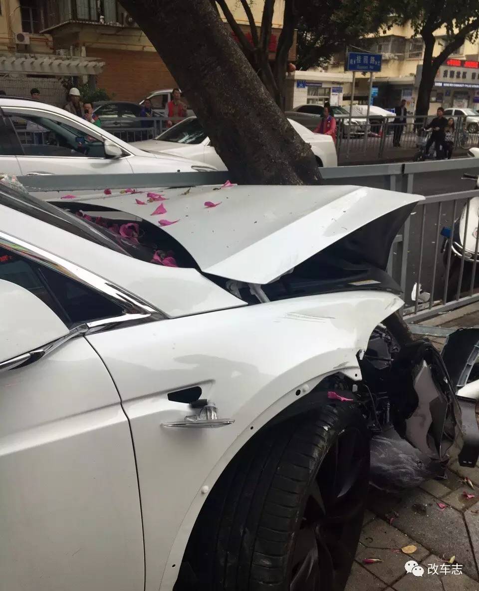 深圳洗车工开客户百万豪车撞上大树，这个年恐怕难过了！
