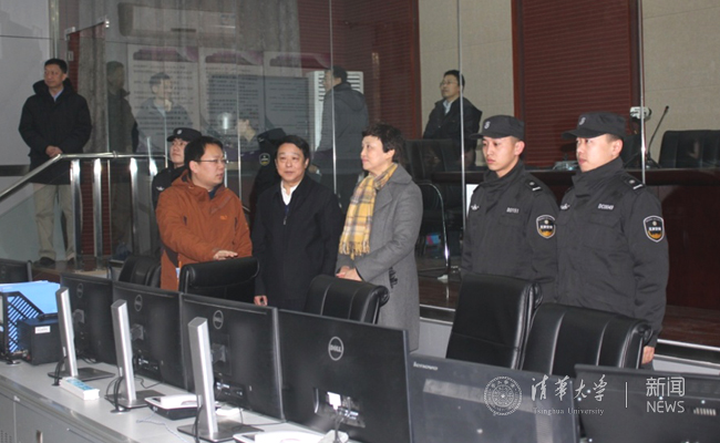 邱勇、陈旭等春节前看望老领导、教工、校友并