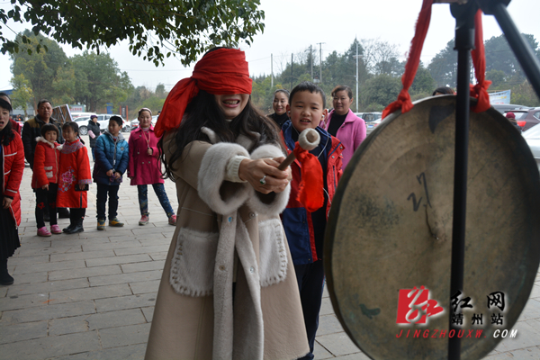 【新春走基层】靖州:游园活动年味浓