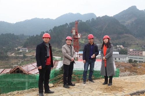 万盛青年镇新年上班第一天 收心聚力干劲足