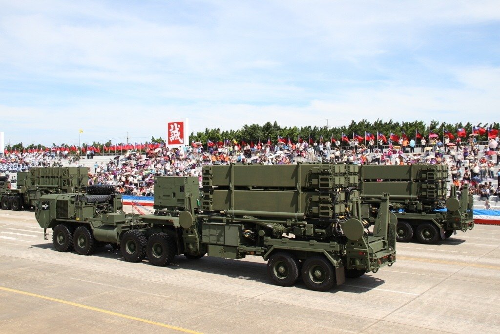 资料图:爱国者3型导弹发射车