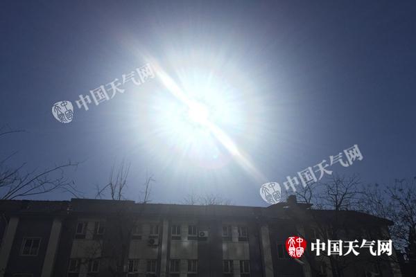 昨天，北京午后暖意融融。