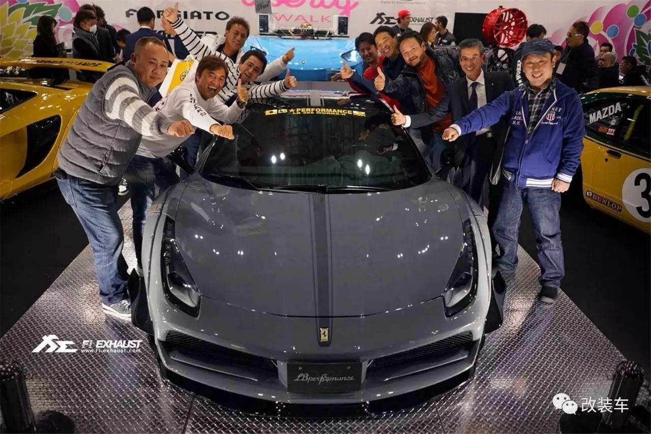 LB宽体法拉利488 GTB 有几人舍得如此改装