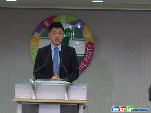 民进党发言人王闵生(图片来源"今日新闻网)