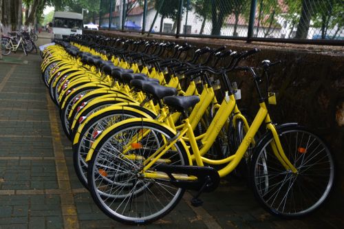 6万公共自行车 十面埋伏 ofo共享单车登陆西安