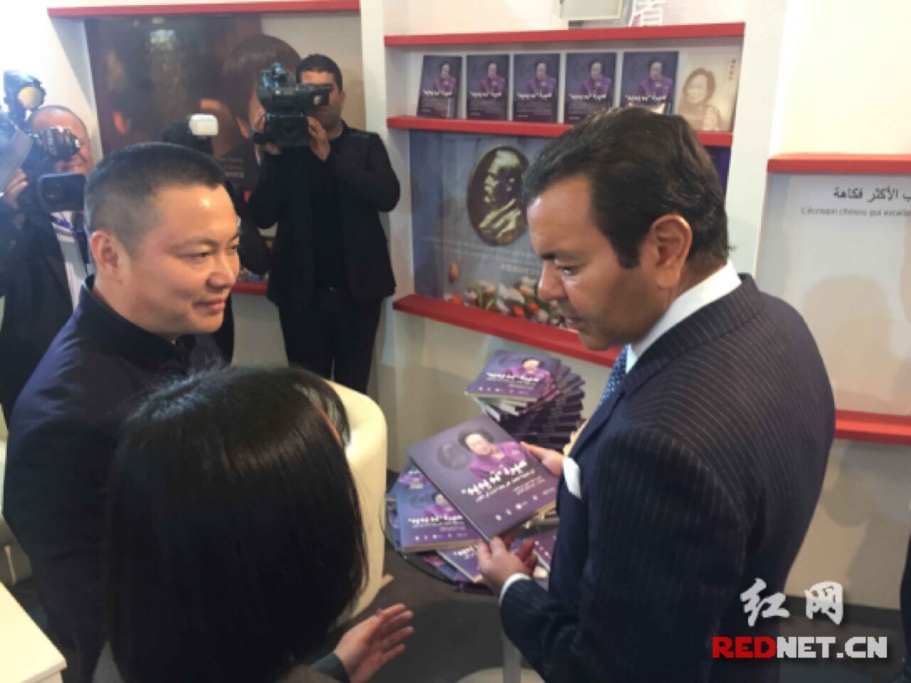湘企主辦＂中國圖書展＂亮相摩洛哥卡薩布蘭卡(圖2)
