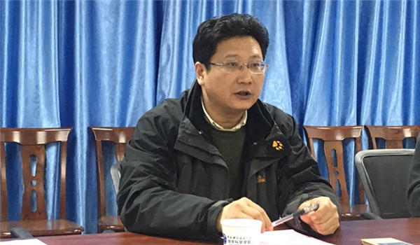 蒋一副书记参加数学科学学院领导班子民主生活