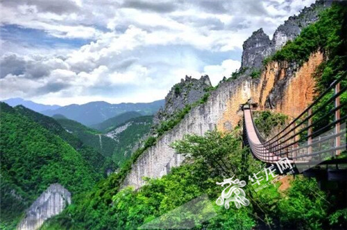 涪陵武陵山大裂谷宣传口号很响亮 哪句是你的