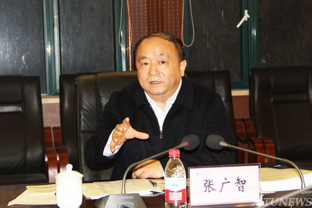 省委常委、省委组织部部长张广智一行莅校调研