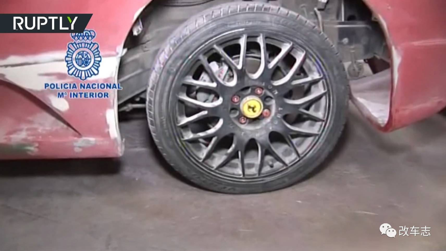 山寨兰博基尼的改装厂被查封