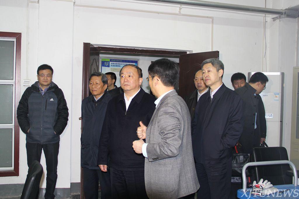 省委常委、省委组织部部长张广智一行莅校调研