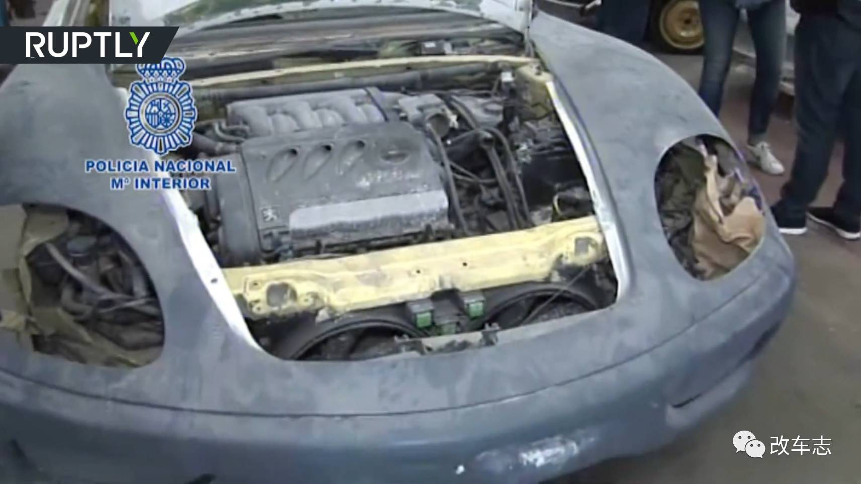 山寨兰博基尼的改装厂被查封