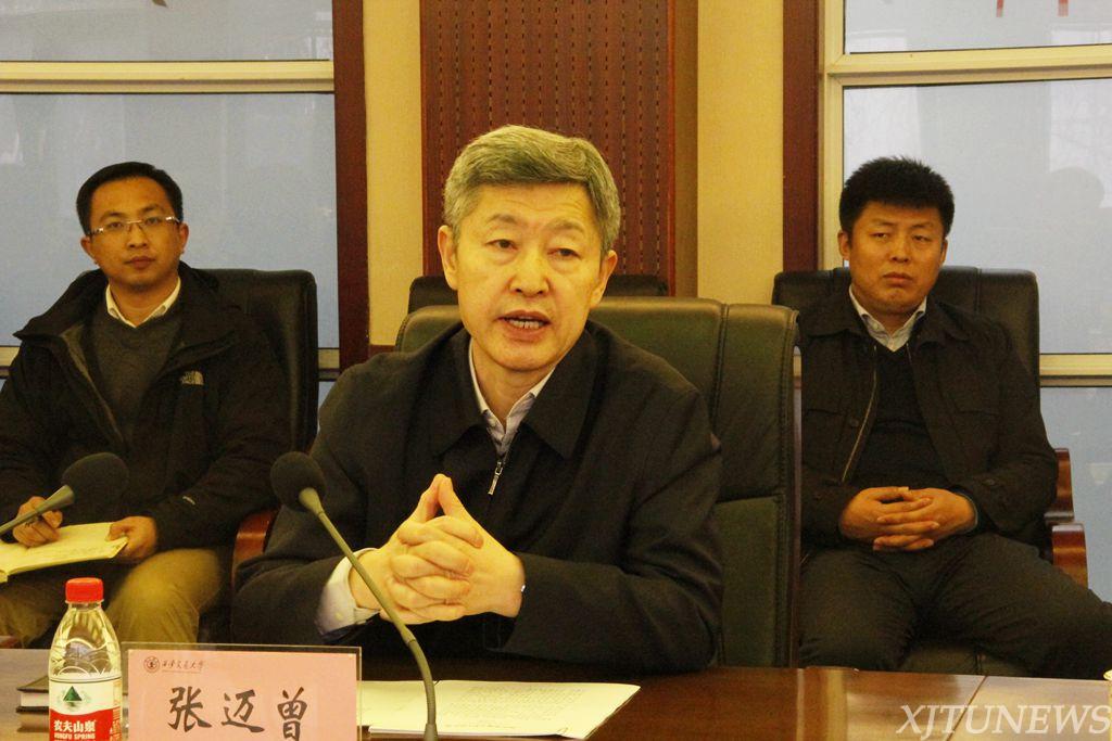 省委常委、省委组织部部长张广智一行莅校调研