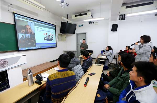 南大开学引进美国在线课程 中外师生跨洋互动