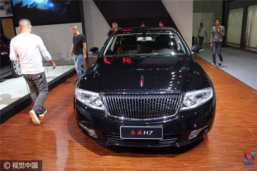 ▲紅旗H7（資料圖，圖片來源：視覺中國）