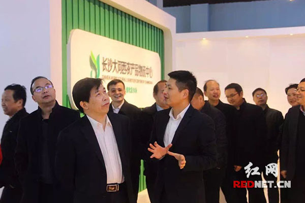 汤新华调研大河西农产品物流中心:做大做强电