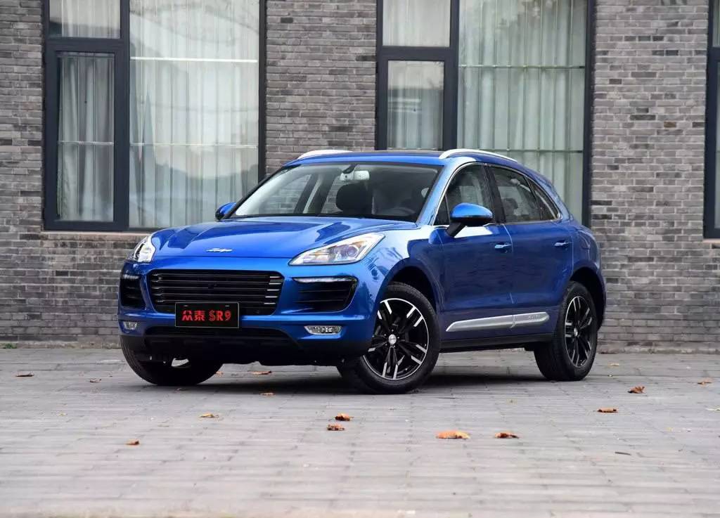 众泰SR9 美女车主怒怼 保时捷