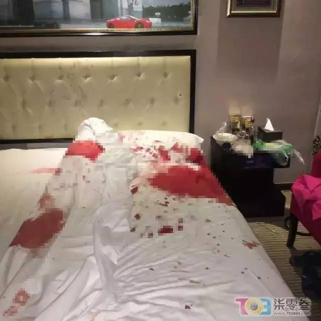 温州情侣宾馆开房，拿刀捅人，太血腥……