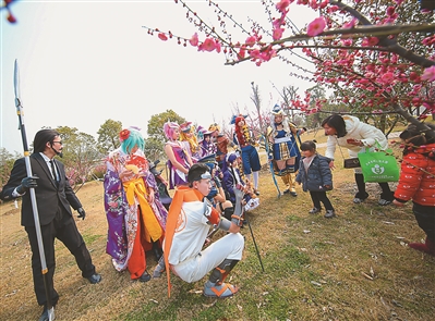 大丰第二届梅花节开幕
