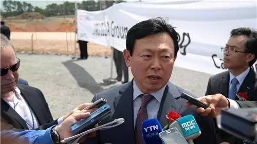 ▲乐天集团会长辛东彬