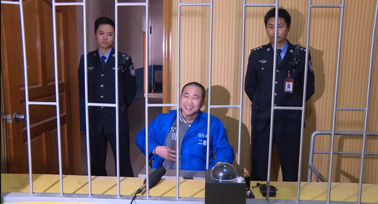 谢阳接受媒体采访