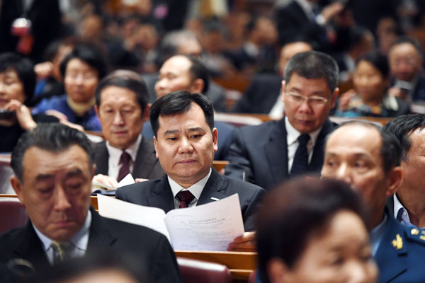 全国政协委员张近东（资料图）